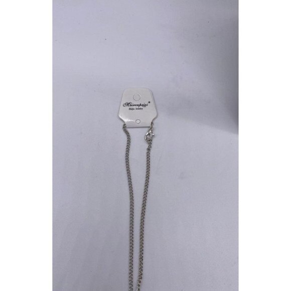 G-Clef and Heart in One Necklace Sliver - Picture 6 of 9